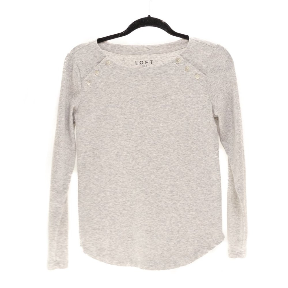 Loft Boatneck Long Sleeve T-shirt NWOT